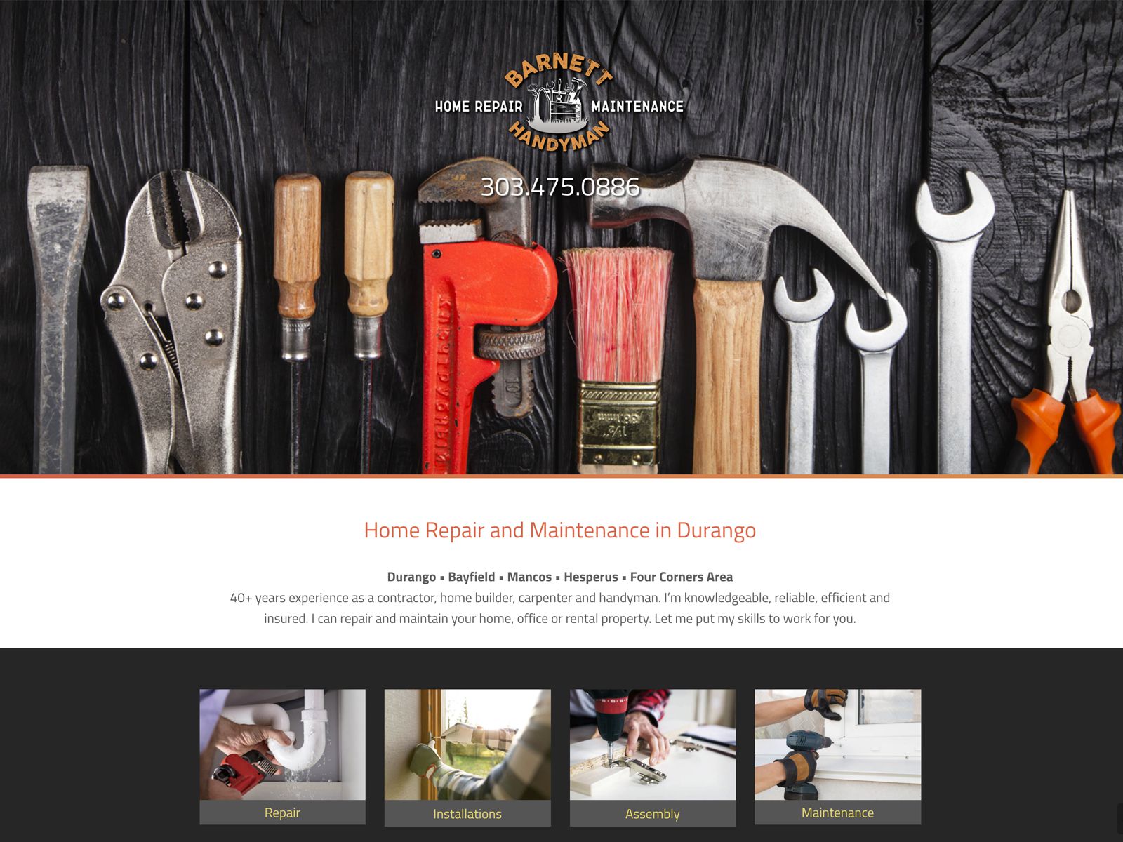 Website design and development, Durango, CO